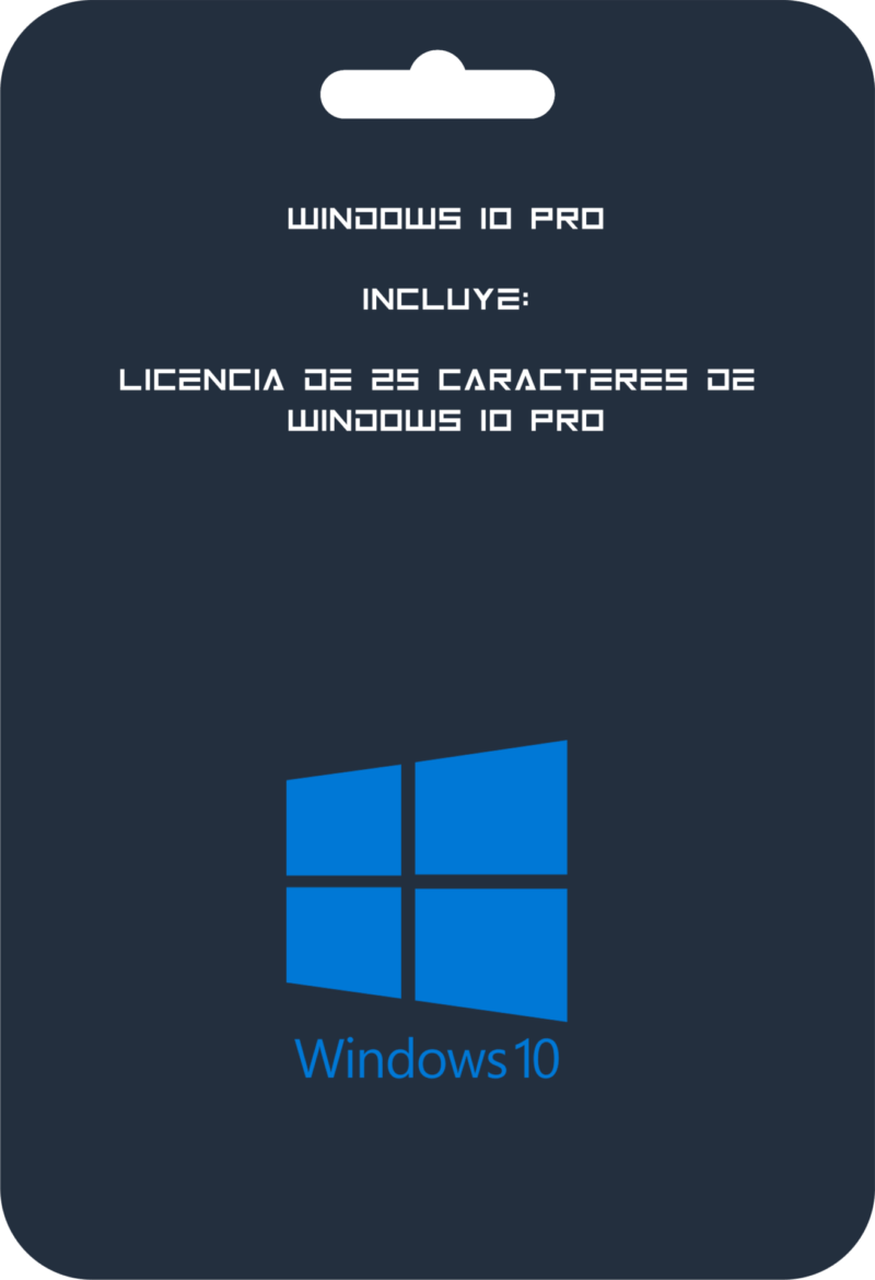 Clave de producto Windows 10 pro