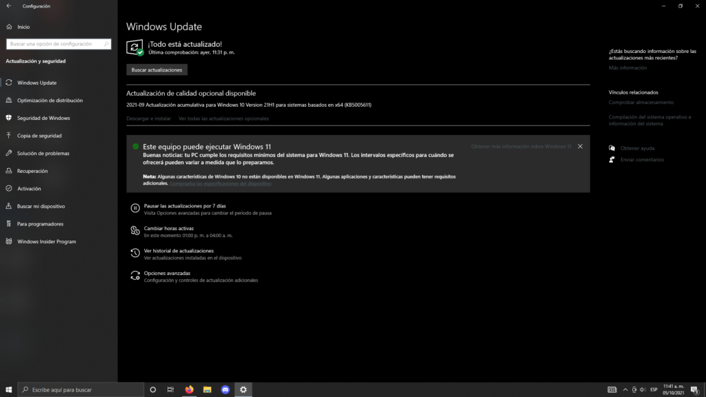 Actualizar o Descargar Windows 11 gratis 3 actualizar a windows 11