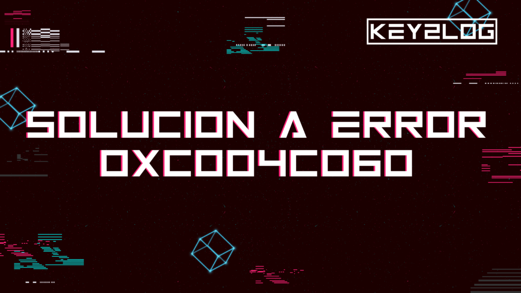 solución a error 0xc004c060