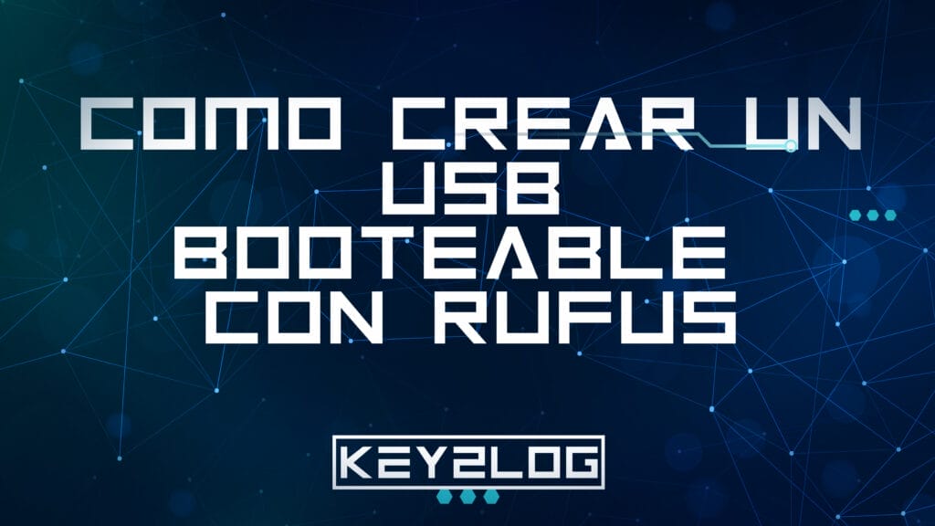 crear usb booteable con rufus