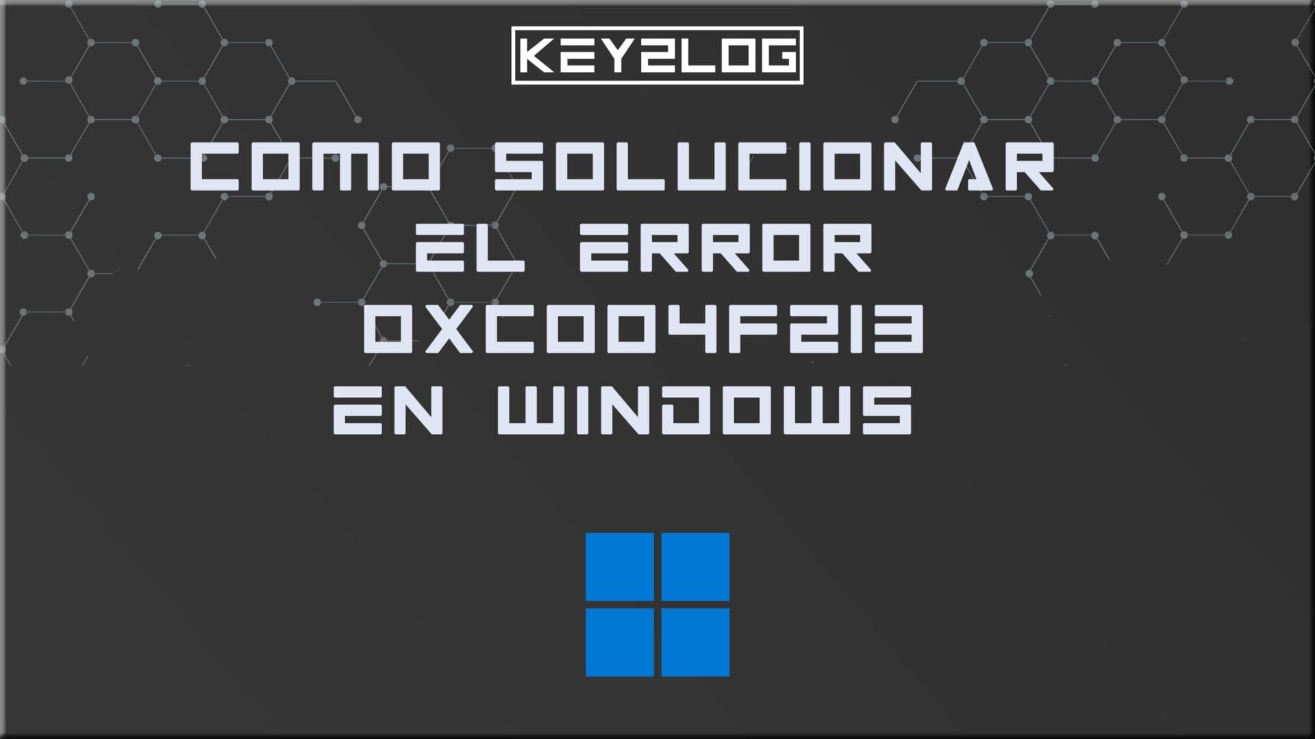 Como solucionar el error 0xC004F213 en Windows